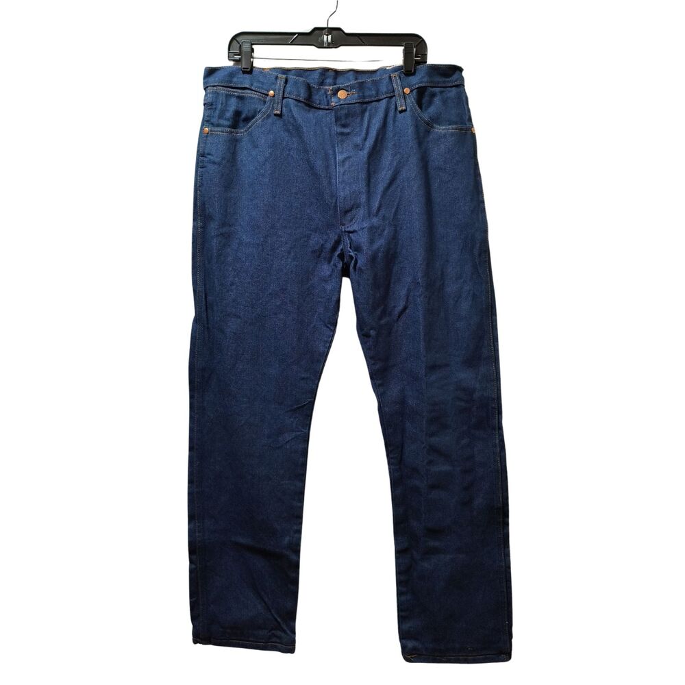 Wrangler Cowboy Cut Original Fit Jeans Men’s 38x34 Blue Denim A201 519 13MWZ